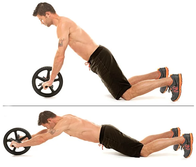 Abdominal Con Rueda Ejercicios con rueda abdominal o ab wheel | MYPROTEIN™