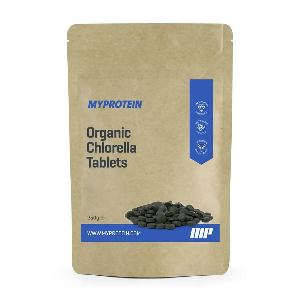 Chlorella Orgánica en Cápsulas - 250g - Sin Sabor Imagen 1