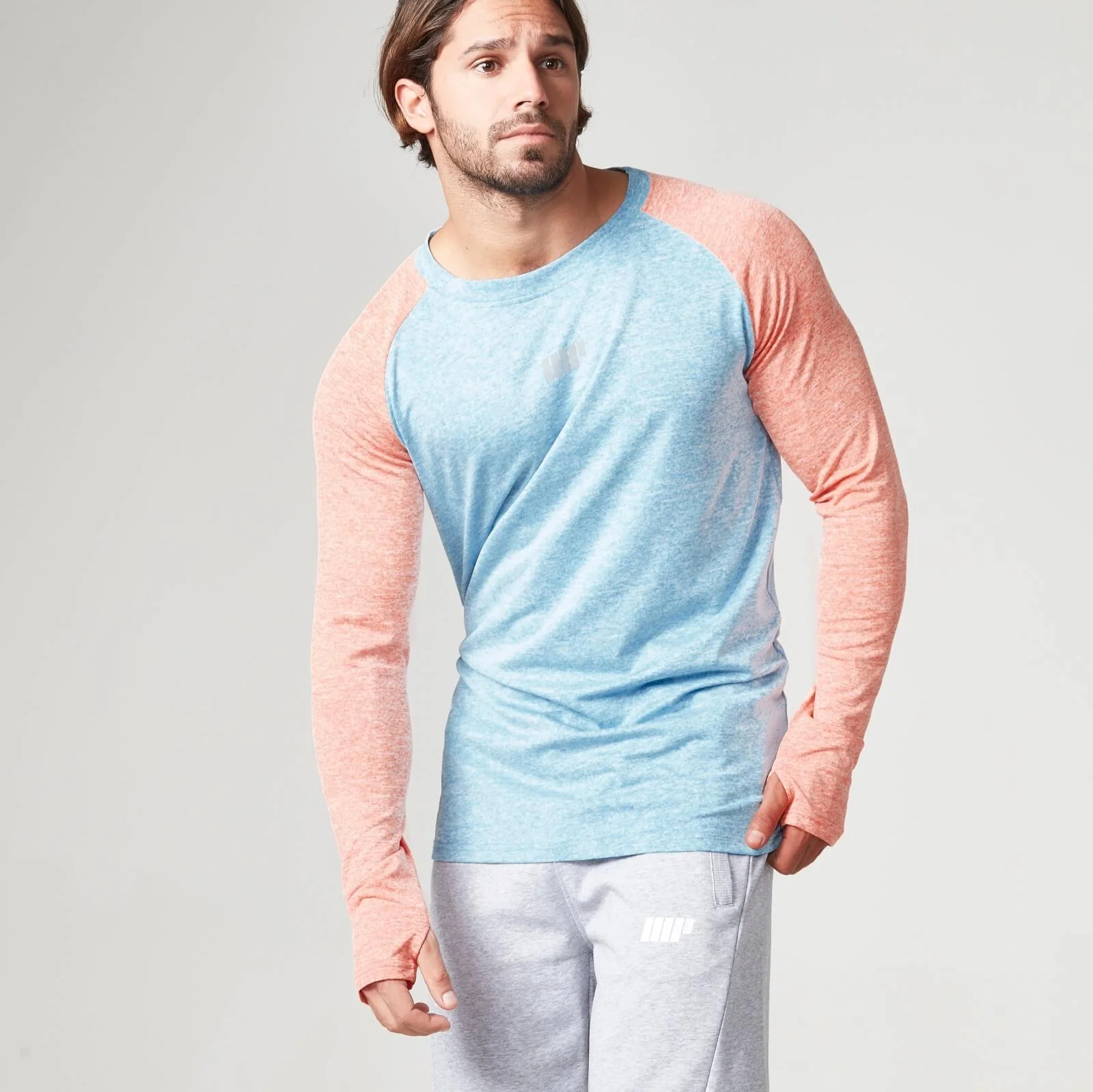 Top de Entrenamiento Loose Fit para Hombre de Myprotein - Azul y Naranja Imagen 1