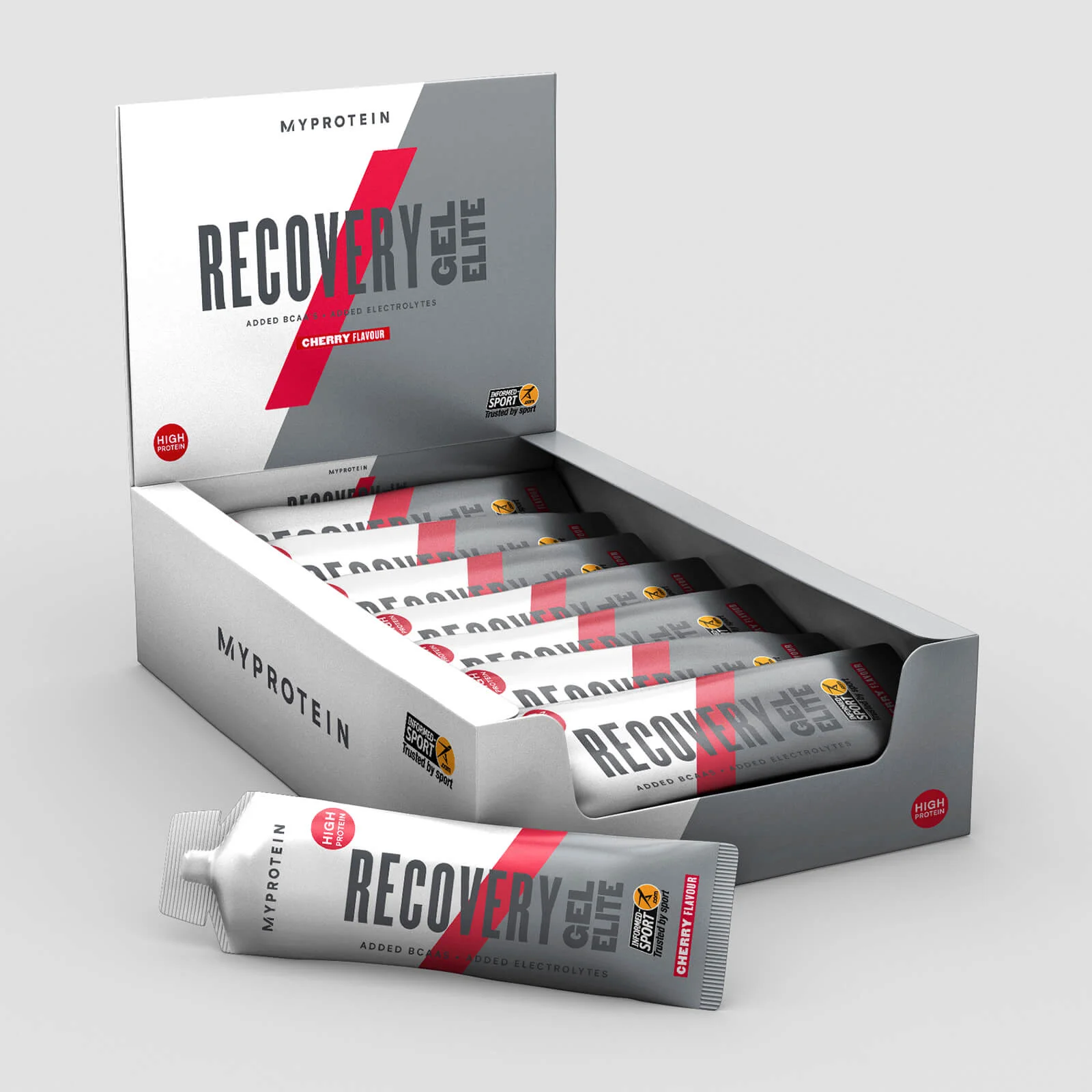Gel Recovery Elite (12x70g) - Cereza Imagen 1