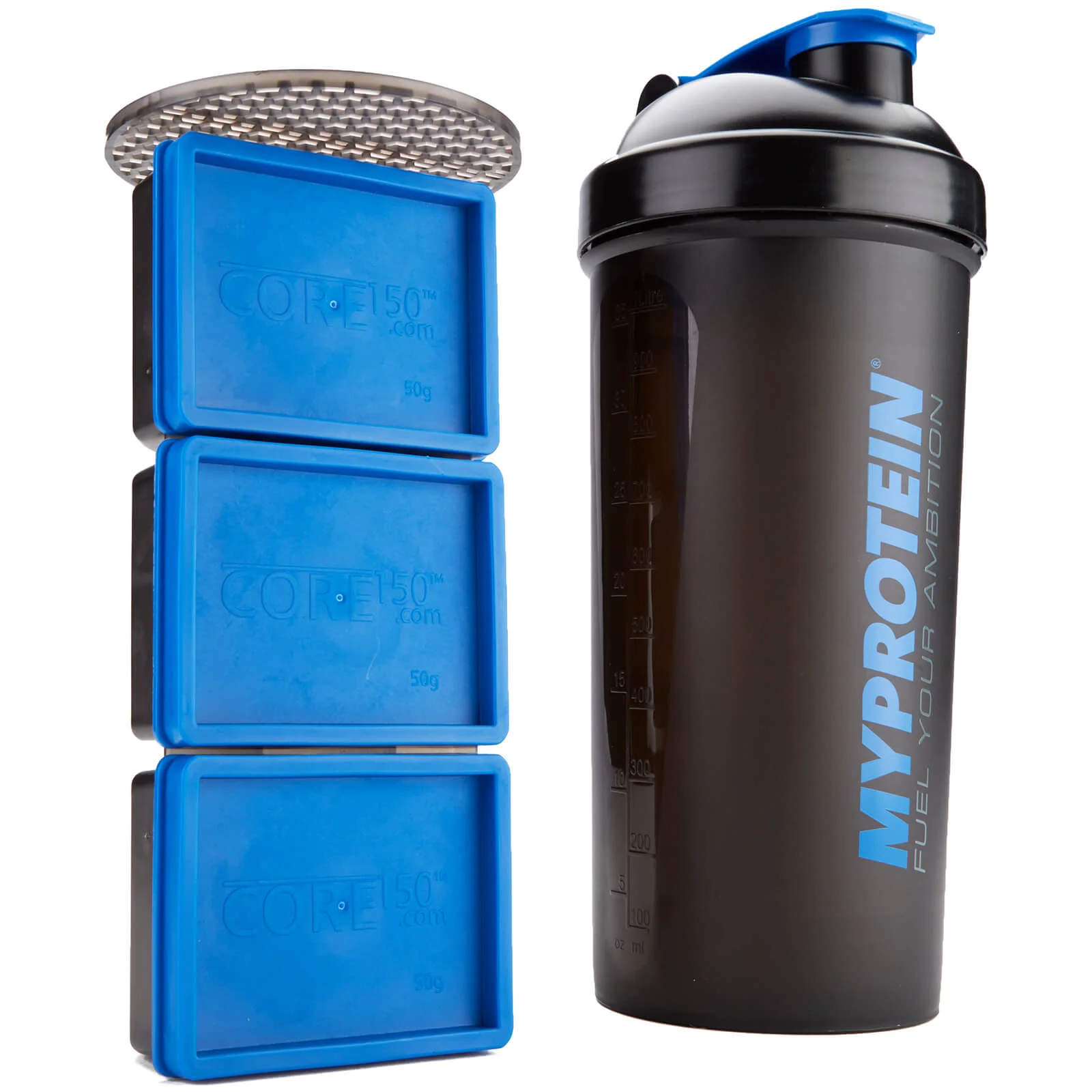 Mezclador CORE 150 Myprotein – Negro Imagen 1