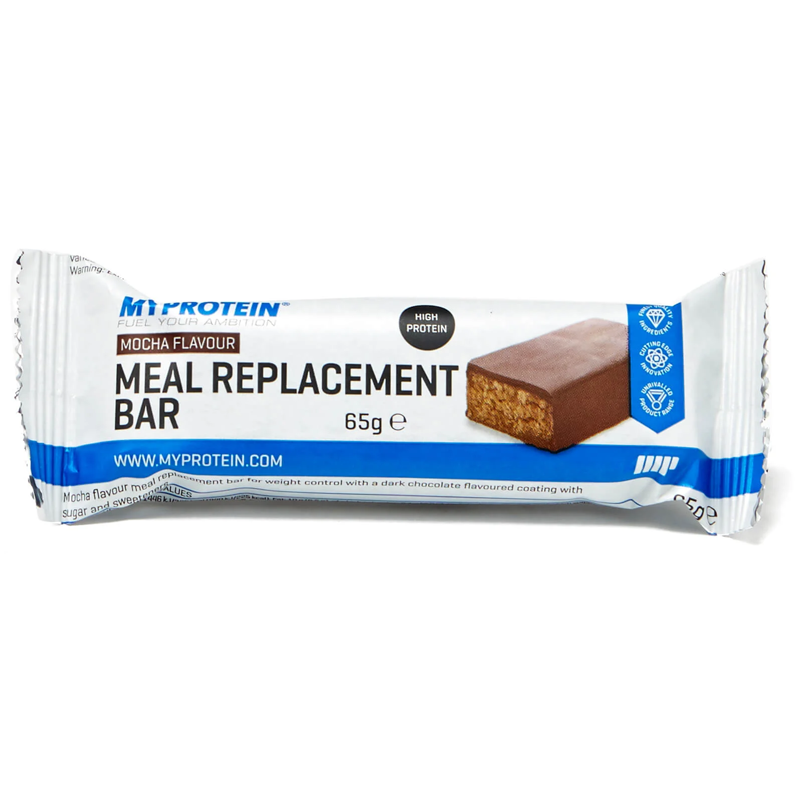 Barrita Proteica Sustitutiva de Comidas (Muestra) - 65g - Café con Leche y Cacao Imagen 1