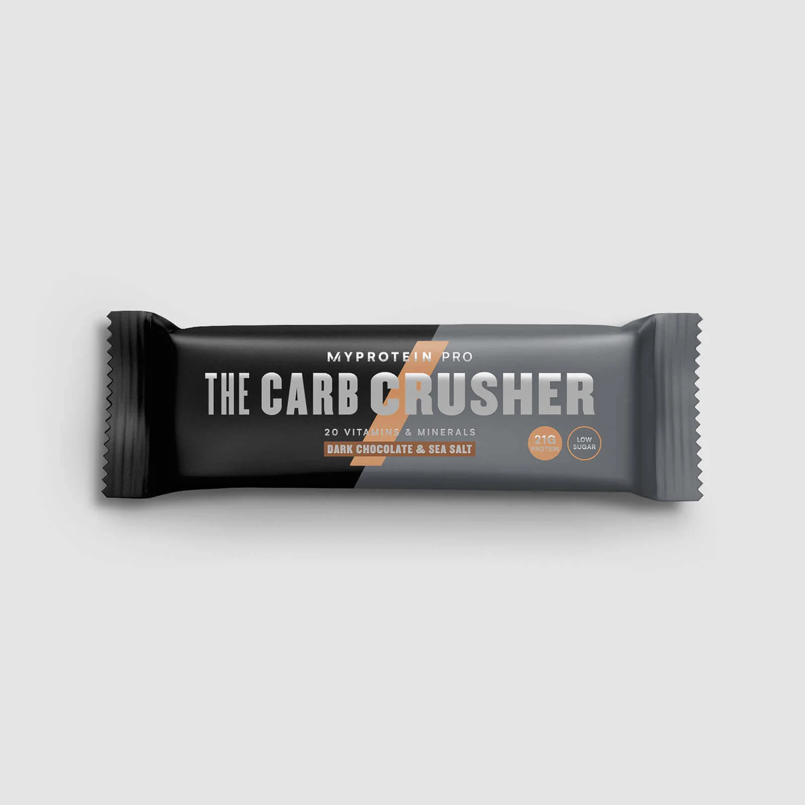 THE Carb Crusher (muestra) - 60g - Chocolate Negro con Sal Marina Imagen 1