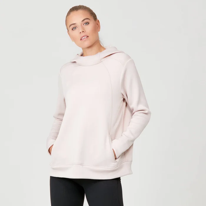 Myprotein Forever Warm Cape Hoodie - Stone