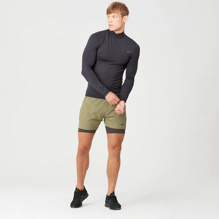 Camiseta con cremallera ¼ Sculpt