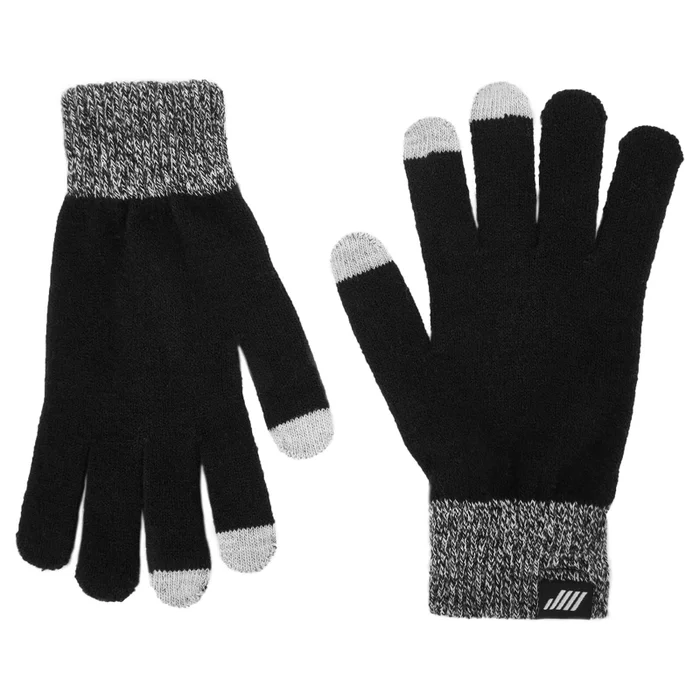 Guantes de punto (negros)