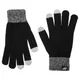 Guantes de punto (negros)