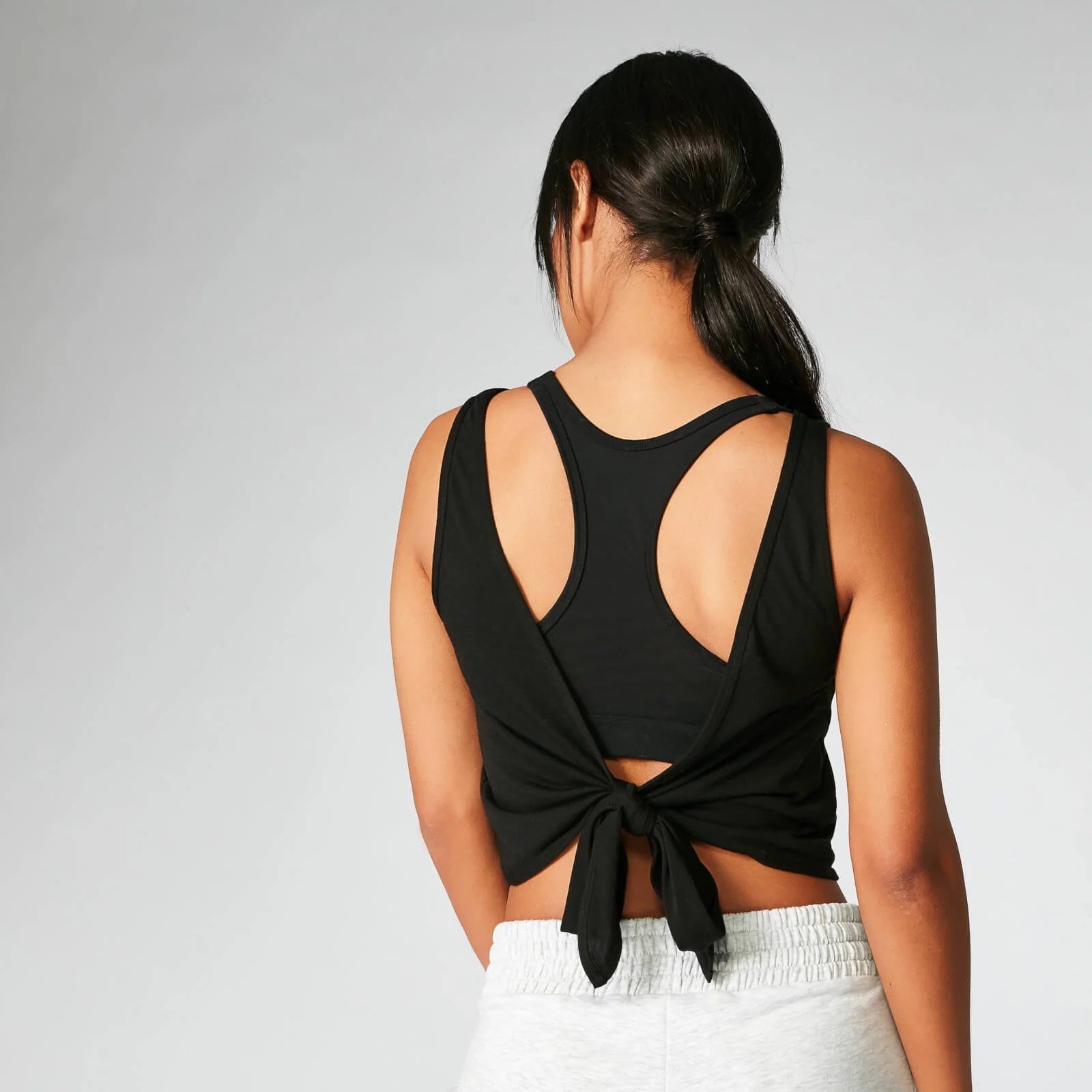 MP Tie-Up Vest - Black - XS Imagen 1