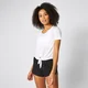 Camiseta de Manga Corta Twist - Blanco