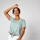 Camiseta de Manga Corta Twist - Seafoam