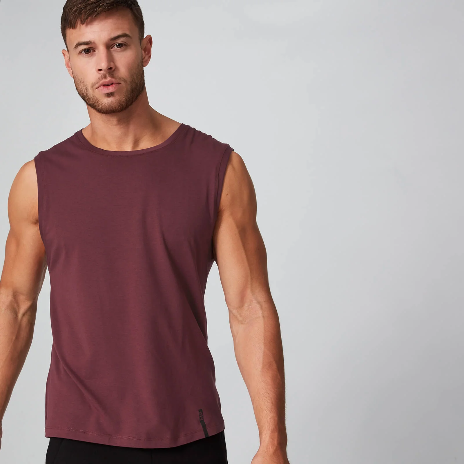 Myprotein Luxe Classic Sleeveless T-Shirt - Oxblood - XS Imagen 1