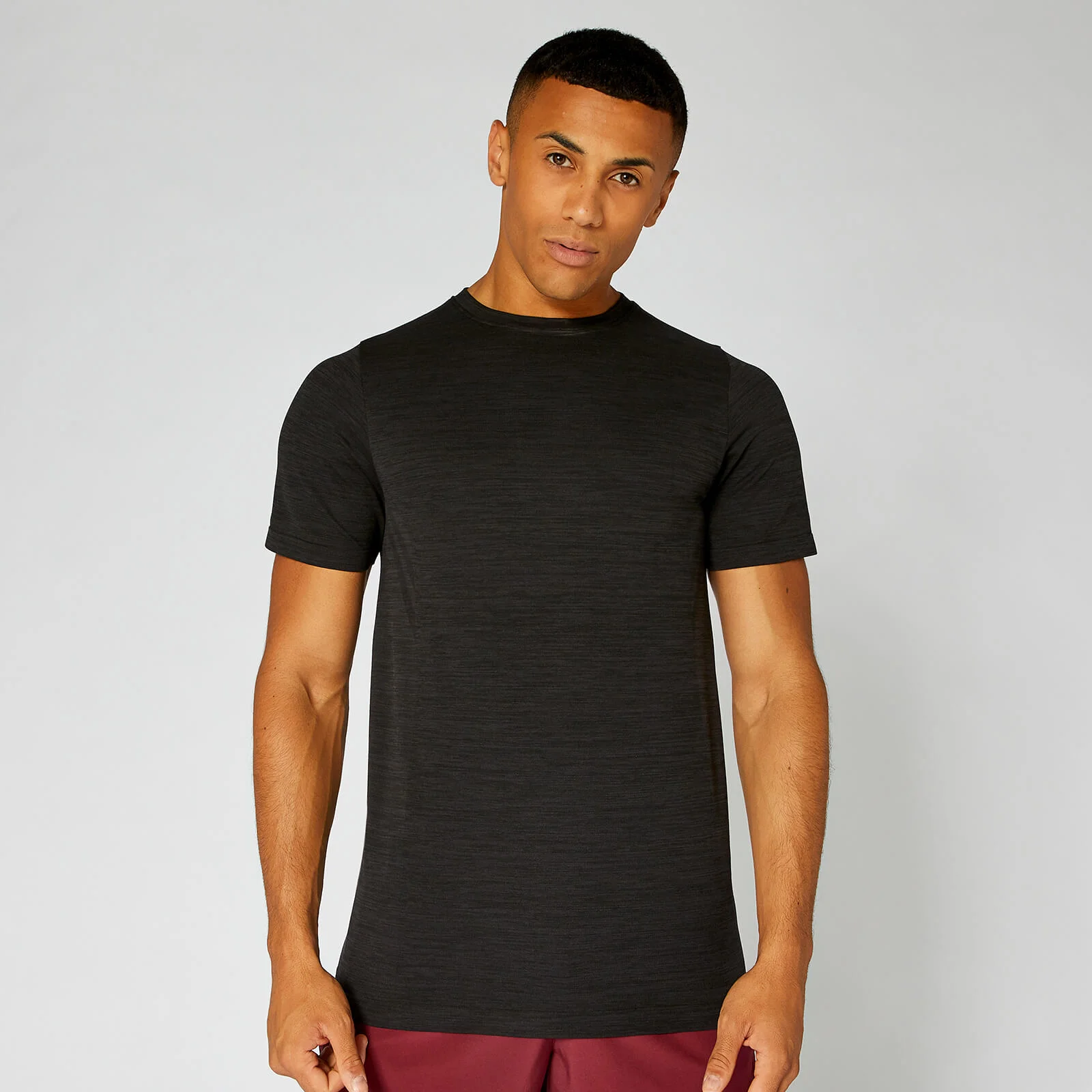 Aero Knit T-Shirt - Black Marl - XS Imagen 1