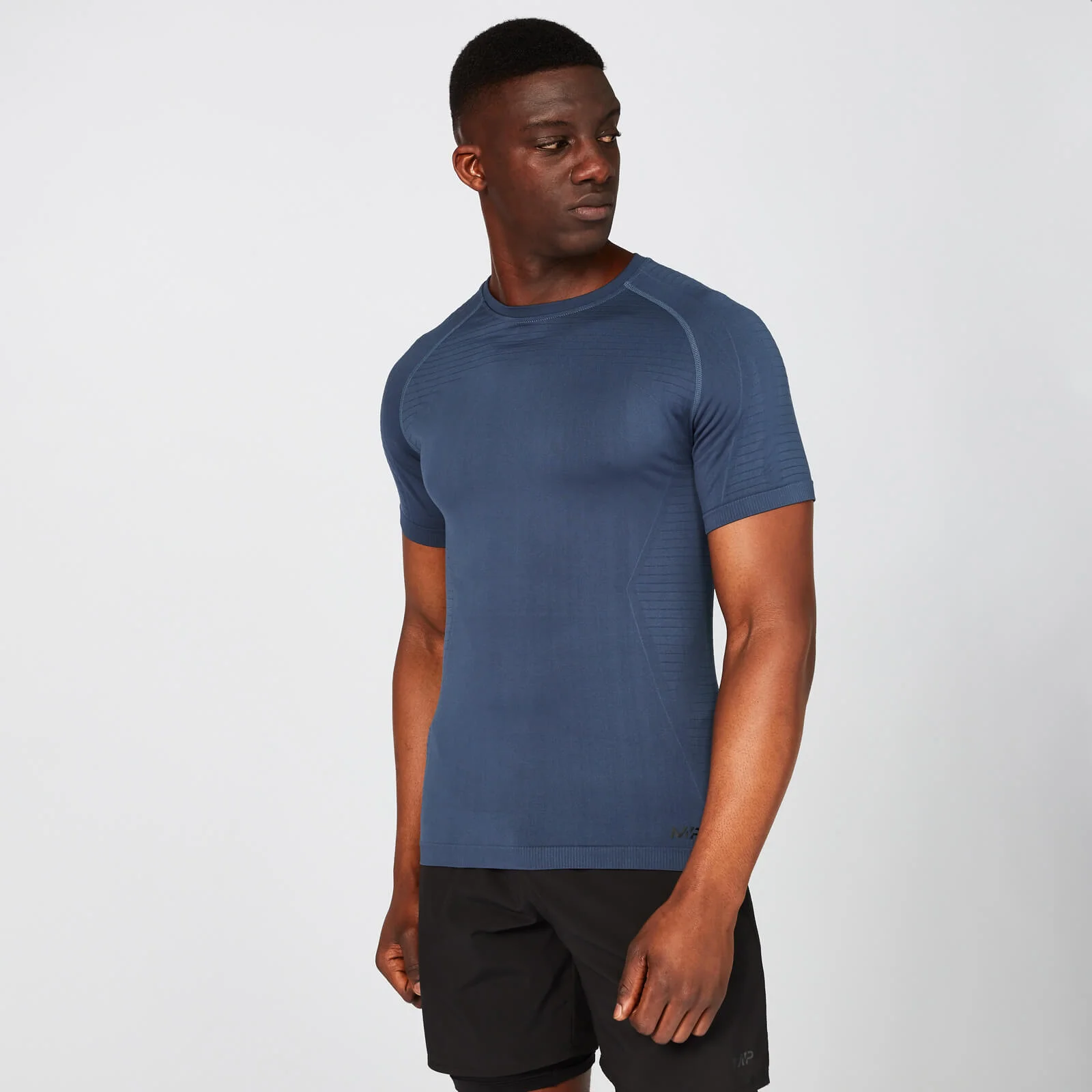 Camiseta Sin Costuras Elite - Azul - XS Imagen 1