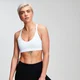 Sujetador deportivo con espalda de rejilla Power para mujer de MP - Blanco