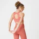 Sujetador Deportivo Sin Costuras Shape - Rosa Cobrizo