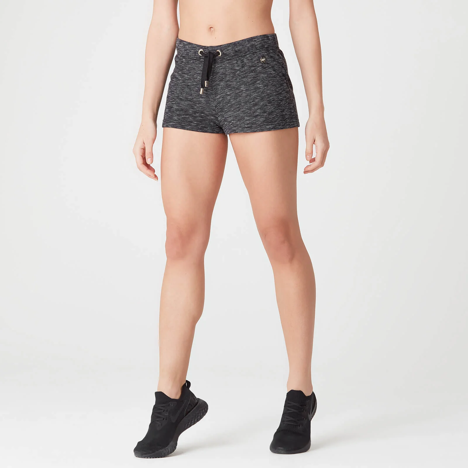 Shorts Luxe Lounge - Negro Jaspeado - XS Imagen 1