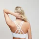 Sujetador deportivo Essentials Training para mujer de MP - Blanco