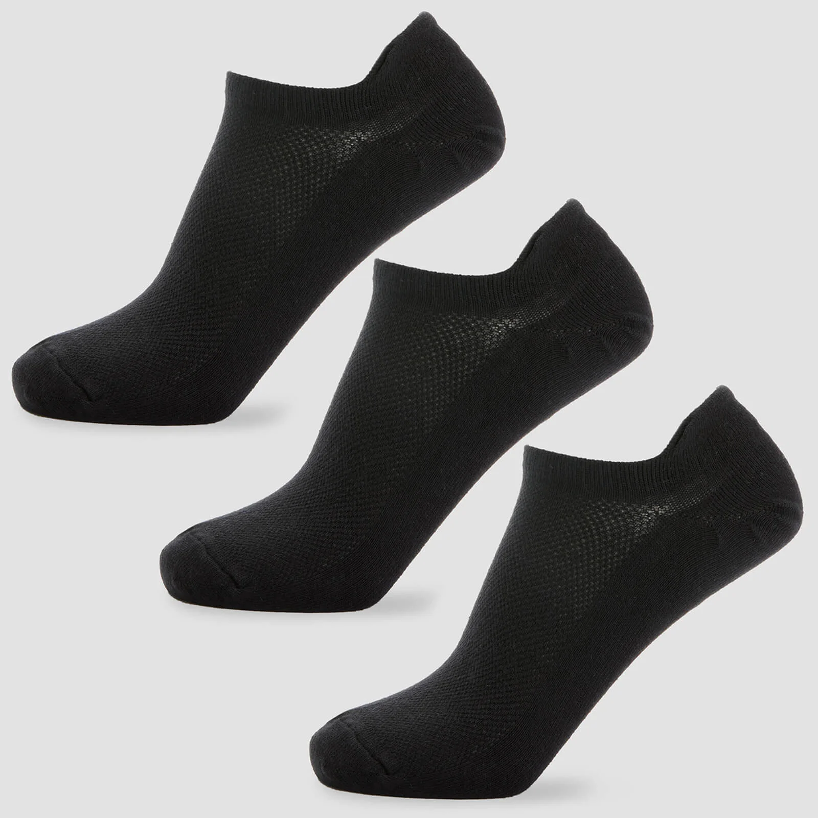 Calcetines tobilleros Essentials para hombre de MP - Negro (pack de 3) - UK 6-8 Imagen 1
