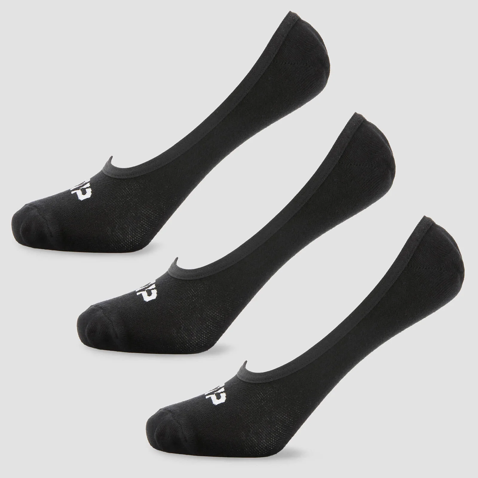 Calcetines invisibles Essentials para hombre de MP - Negro (pack de 3) - UK 6-8 Imagen 1