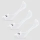 Calcetines invisibles Essentials para hombre de MP - Blanco (pack de 3)
