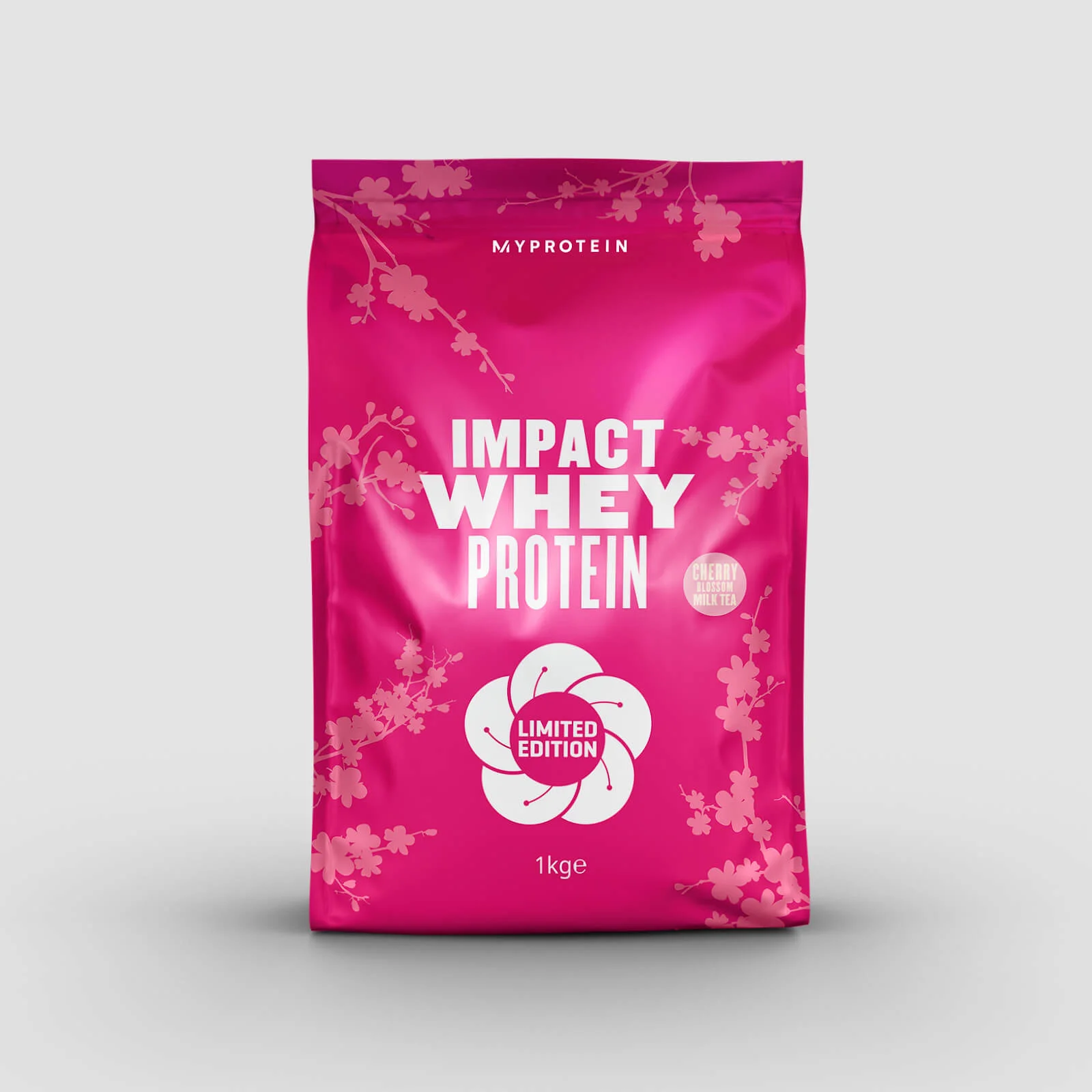 Myprotein Impact Whey Protein, Cherry Blossom Milk Tea, 1kg Imagen 1