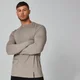 Camiseta de Manga Larga Luxe Classic Crew - Gris Pizarra