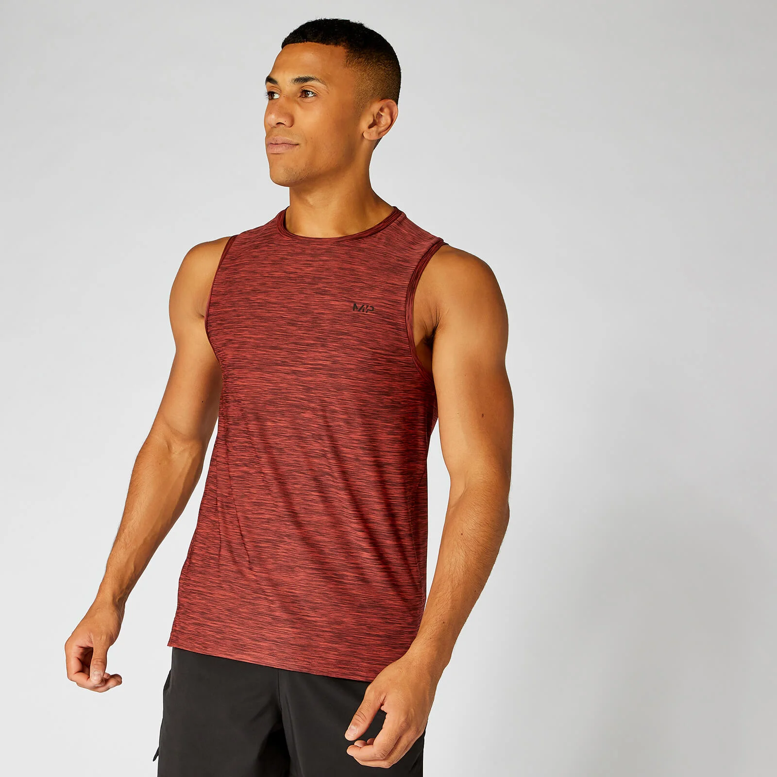 Camiseta de Tirantes Dry-Tech Infinity - Rojo Pardo - XS Imagen 1
