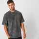 Camiseta Washed - Gris