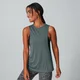 Camiseta con Sisas Caídas - Gris