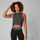 Camiseta de Tirantes Acid Wash Reach - Negro
