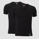 Camiseta con Cuello V Luxe Classic (Pack de 2) - Negro