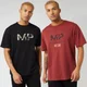 Camiseta Graphic (Pack de 2) - Negro/Rojo