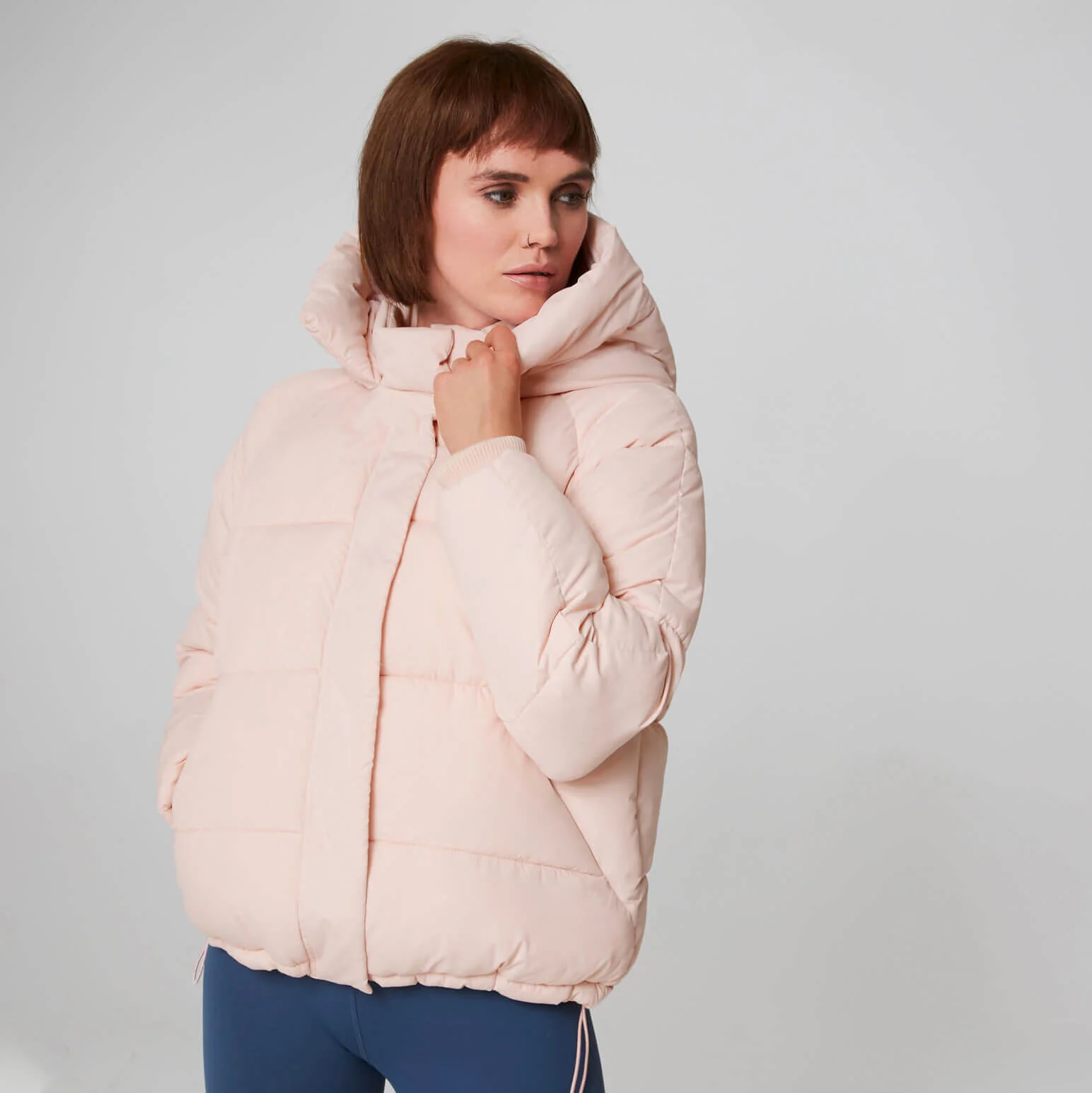 Chaqueta Acolchada Corta - Rosa - XS Imagen 1