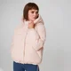 Chaqueta Acolchada Corta - Rosa