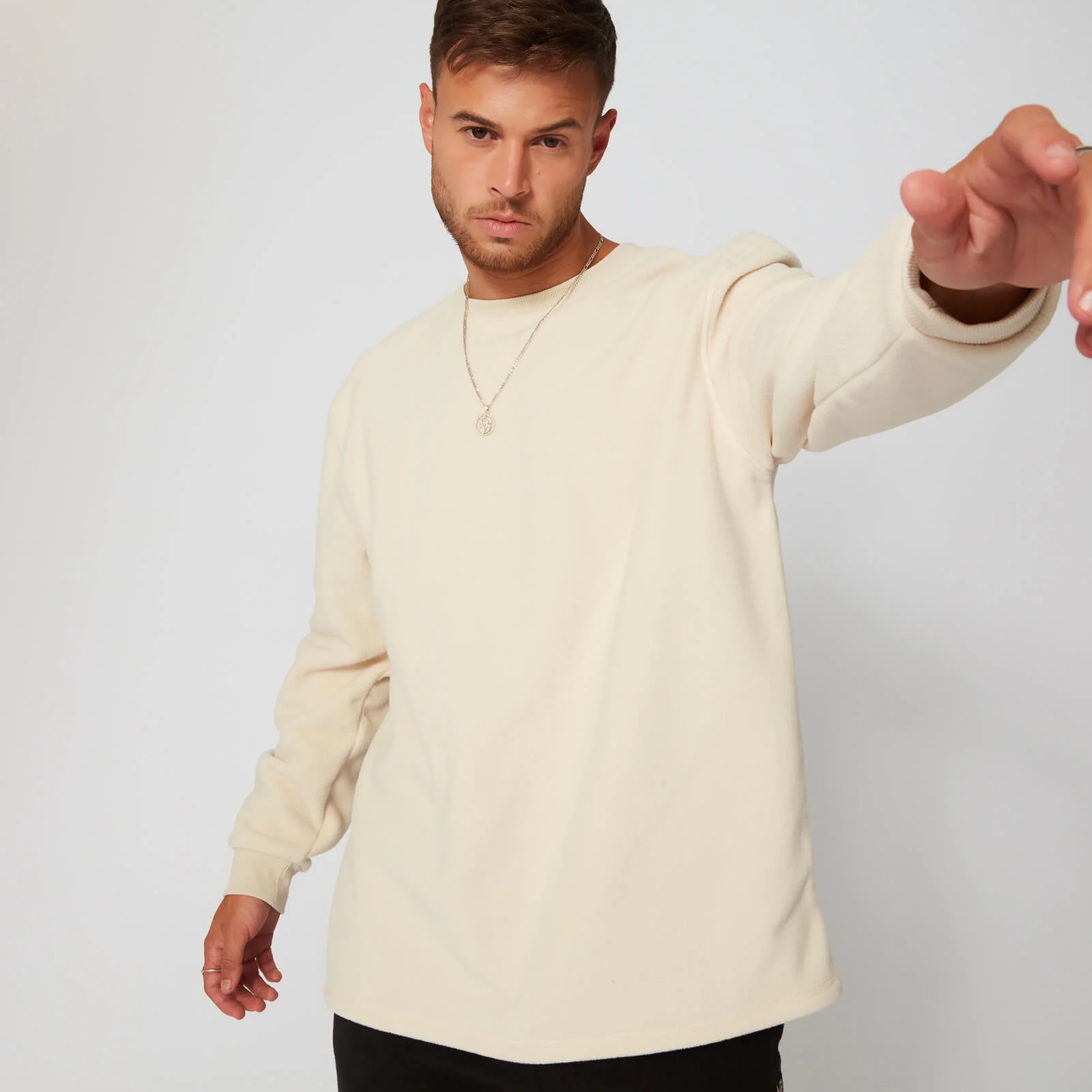 Sudadera Keep Warm - Crema - XS Imagen 1