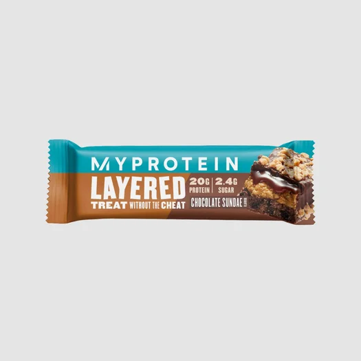 Barrita Proteica Layered (muestra) - Chocolate Sundae