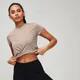 Camiseta de Manga Corta Twist Rest Day - Praliné