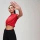 Camiseta de Manga Corta Twist Rest Day - Rojo