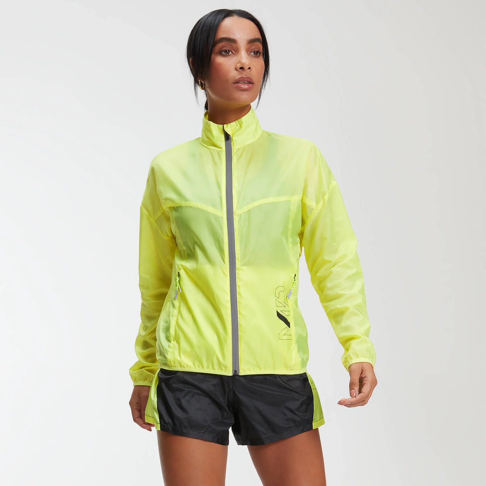 MP Women's Training Reflective Windbreaker - Limeade - XS Imagen 1