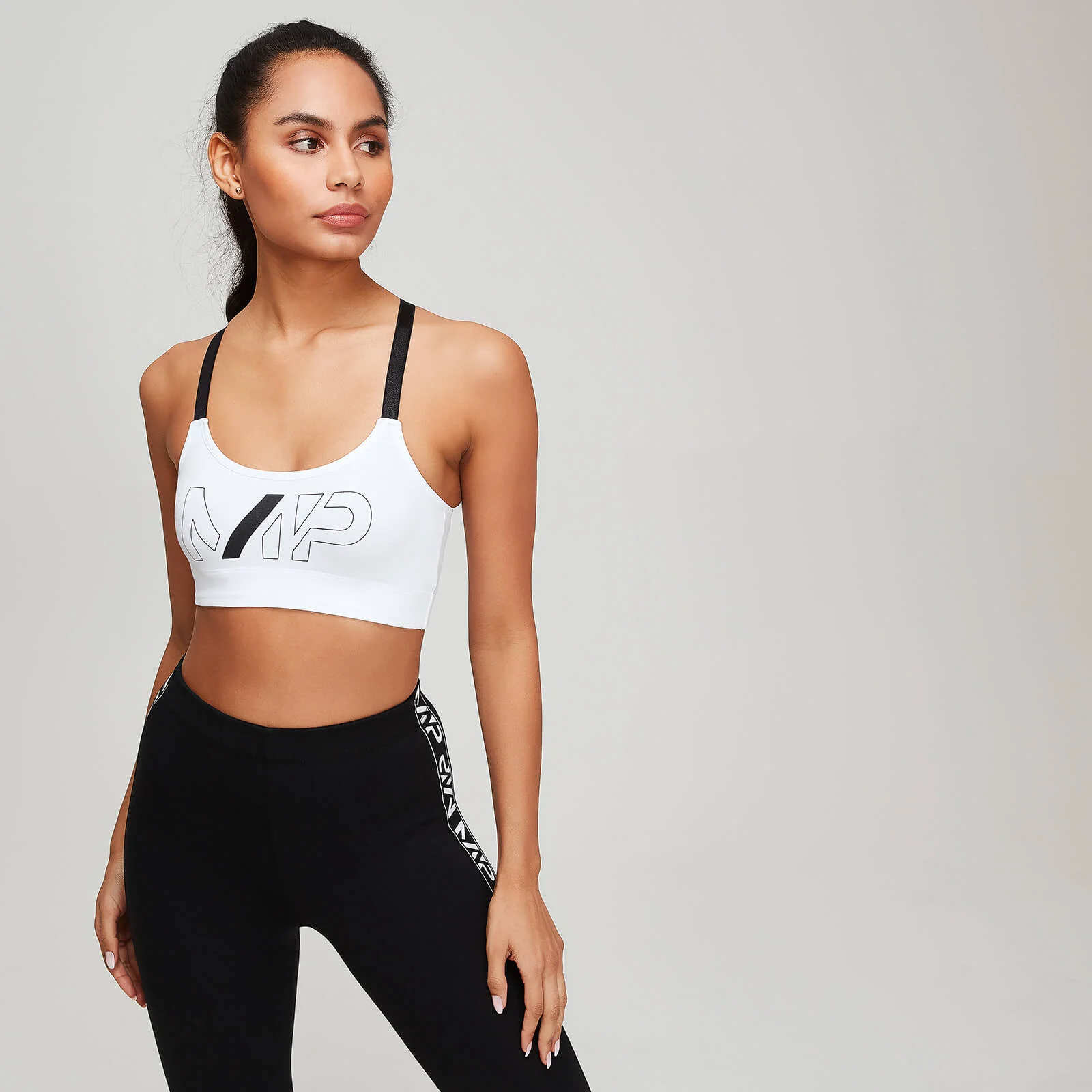 MP Rest Day Women's Sports Bra - White - XS Imagen 1