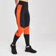 Mallas Top Colour Block Branded - Negro