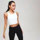 Camiseta de Tirantes Textured Training - Blanco