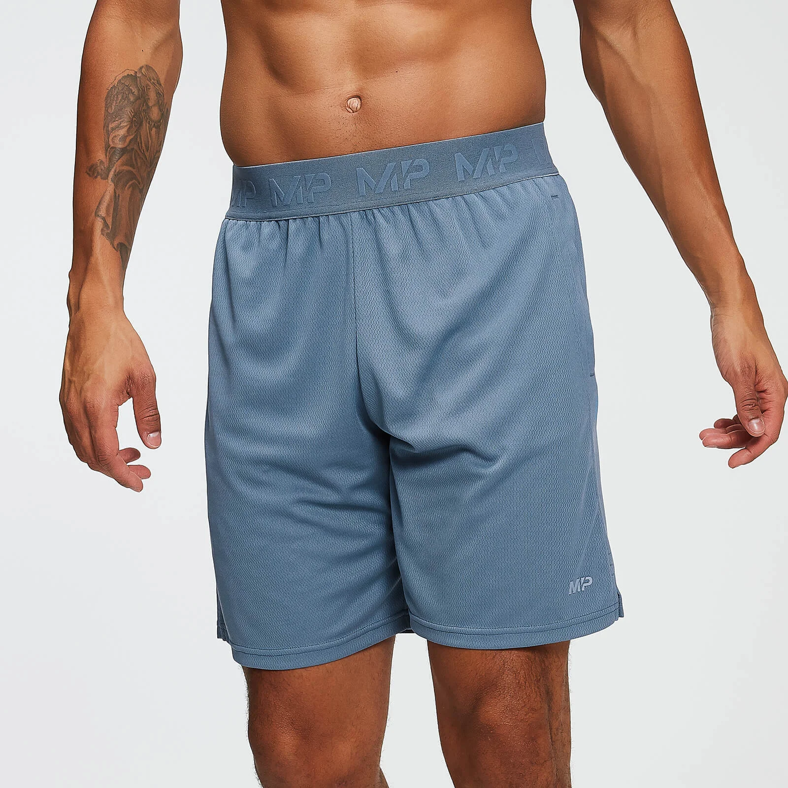 MP Men's Essentials Training Shorts - Washed Blue - XS Imagen 1