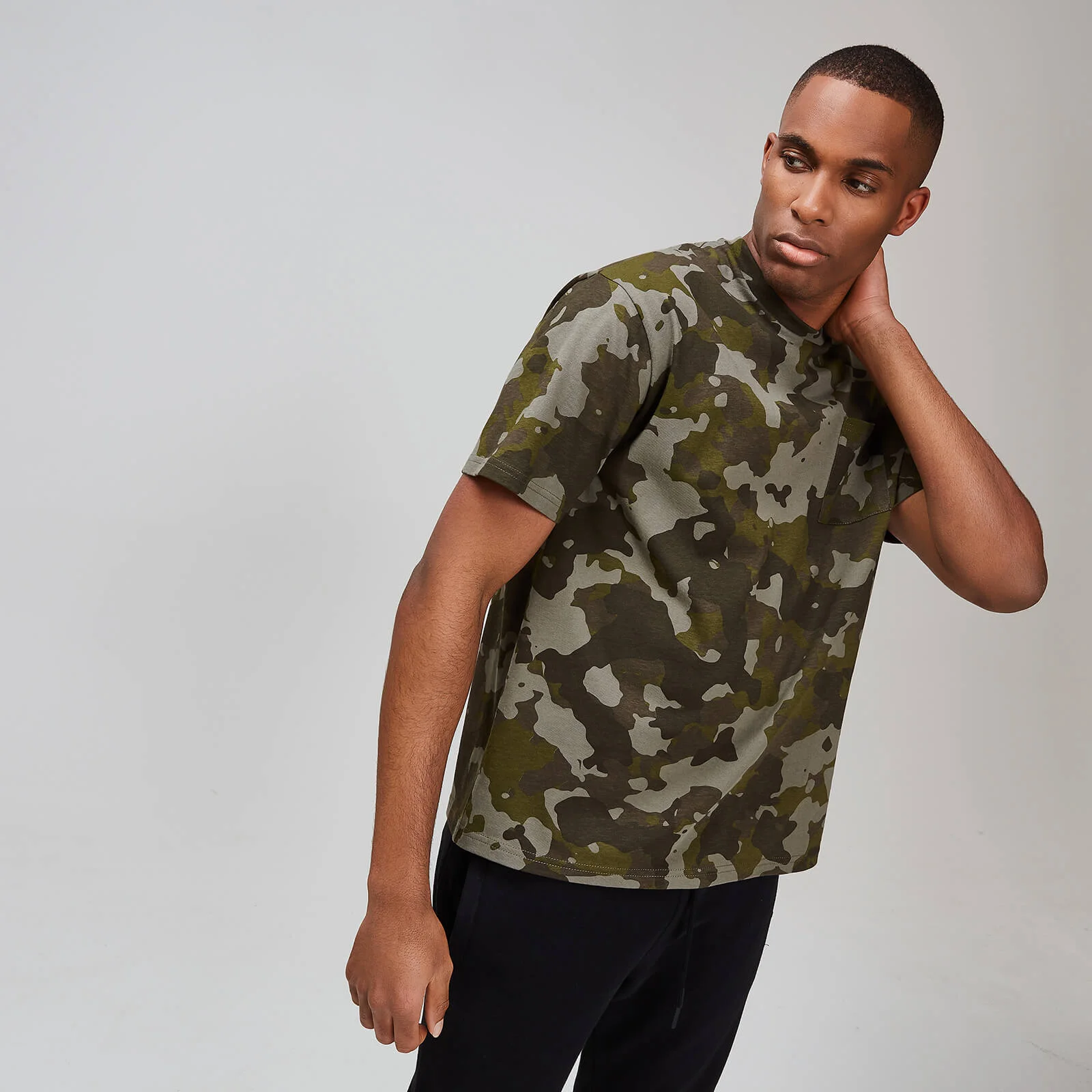 MP Men's Rest Day Pocket Stitch T-Shirt - Camo - XS Imagen 1