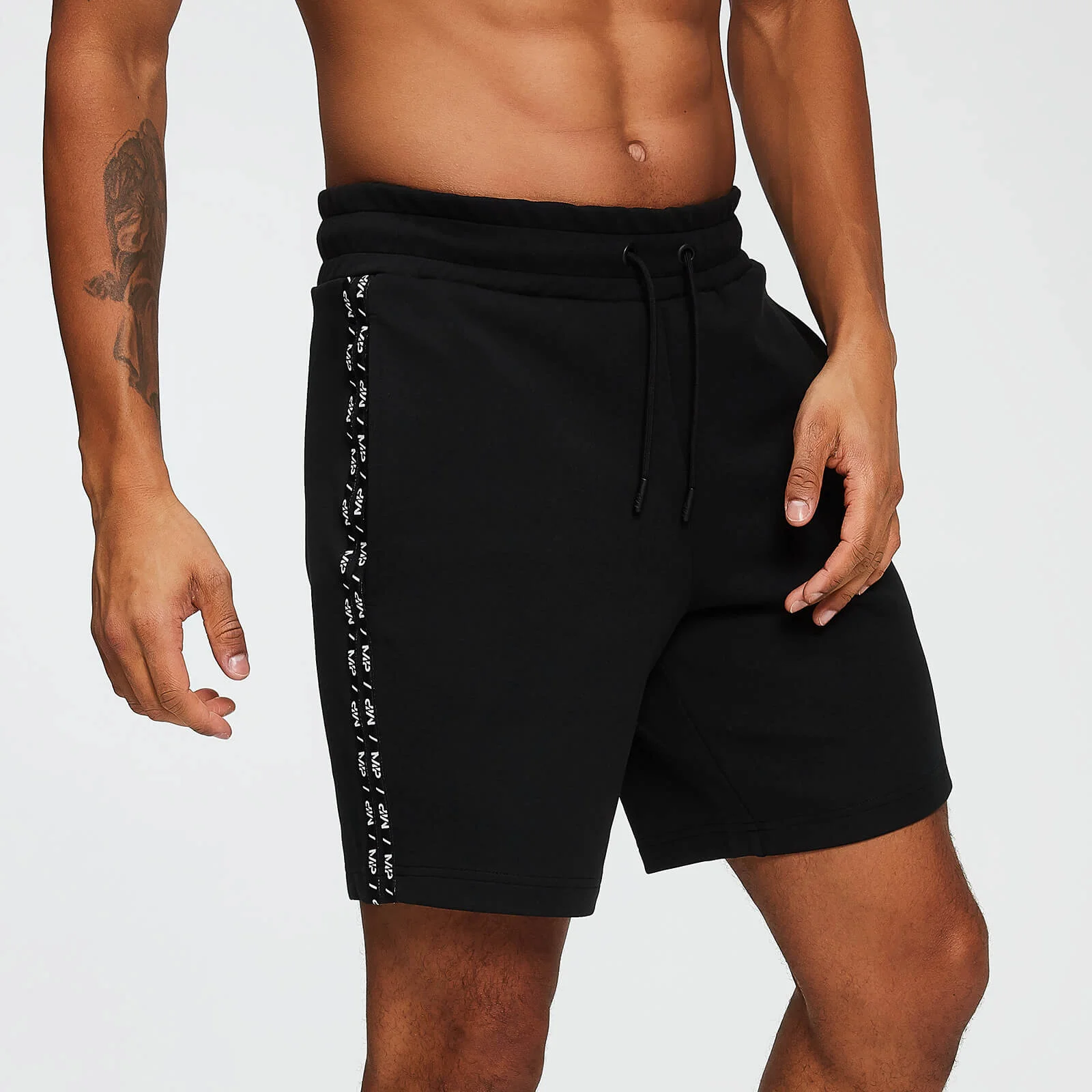 MP Men's Rest Day Double Tape Tricot Shorts - Black - XS Imagen 1