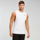 Camiseta sin Mangas con Sisas Caídas - Blanco