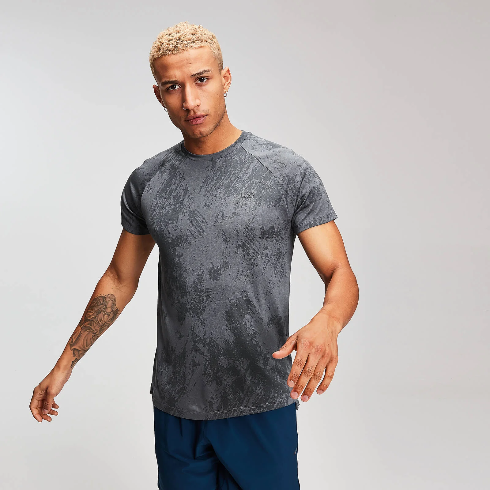 Camiseta Training Distressed - Carbón - XS Imagen 1