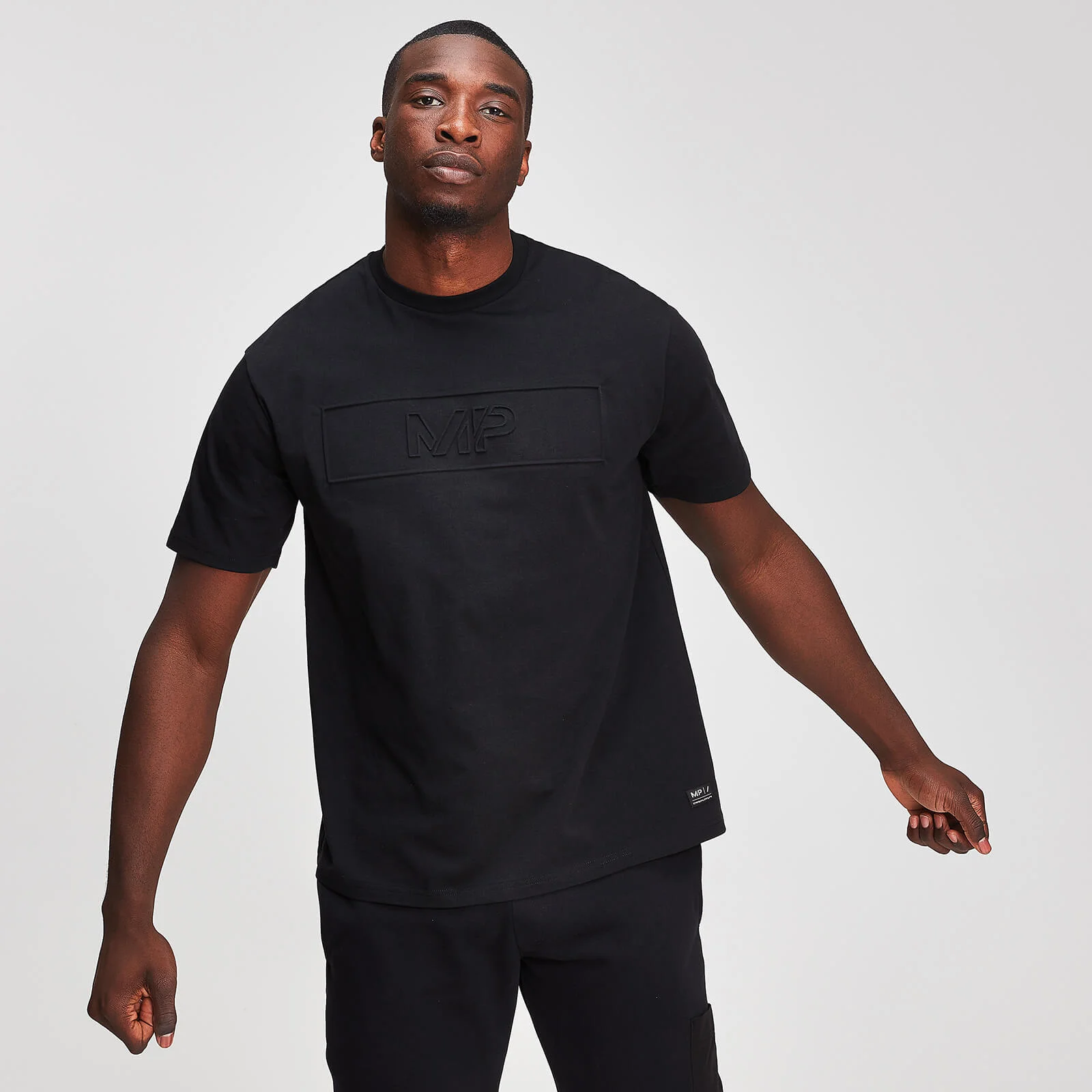 Camiseta Graphic Embossed - Negro - XS Imagen 1