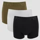 Boxer Deportivo de Hombre - Pack de 3 - Negro/Caqui/Blanco