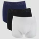 Boxer Deportivo de Hombre - Pack de 3 - Negro/Blanco/Azul